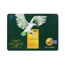 EAGLES/鷹牌花旗參茶3G*40包鐵盒裝西洋參茶沖劑增強免疫力成人