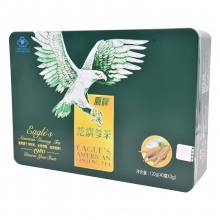 EAGLES/鷹牌花旗參茶3G*40包鐵盒裝西洋參茶沖劑增強免疫力成人