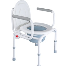 可孚坐廁椅帶便盆家用老人孕婦坐便器折疊醫療器械防水滑洗澡椅子