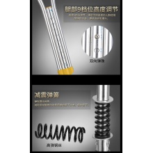衡互邦腋下雙拐GZ-G01鋁合金拐杖老年人拐棍防滑伸縮防滑手杖