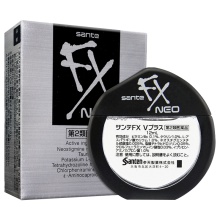 日本參天FX NEO銀裝眼藥水滴眼液正品代購官方旗艦緩解眼疲勞12ml