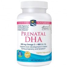 美國進口挪威小魚 Nordic Naturals 孕婦及哺乳期DHA魚油90粒