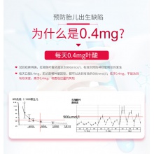 創盈斯利安葉酸片預防出生缺陷93片孕期備孕孕前女性孕婦備孕神器