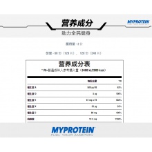 Myprotein熊貓維生素片 男性復合維生素礦物質健身增肌增重120粒