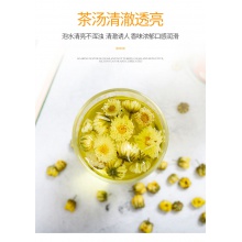 華喜堂胎菊花桐鄉杭白菊可搭胖大海金銀花羅漢果泡水養生涼茶