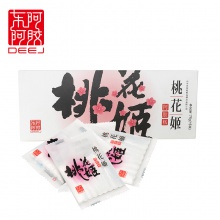 東阿阿膠桃花姬阿膠糕75g*4盒即食固元膏阿膠膏零食固元糕