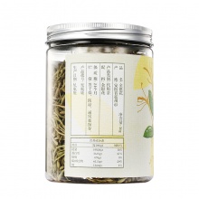 同仁堂金銀花50g花草茶罐裝正品金銀花茶葉干花可搭枸杞菊花