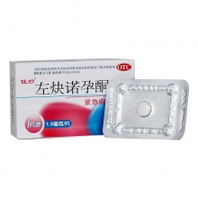佳妙左炔諾孕酮片1.5mg*1片/盒女性緊急避孕事后72小時避孕藥婦科