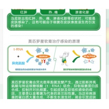 百多邦莫匹羅星軟膏祛痘膏藥膏10g*1支/盒毛囊炎濕疹皮炎感染紅腫