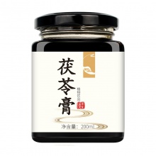 養慶堂茯苓膏200ml/瓶白苻苓片食用土獲苓粉塊中藥材